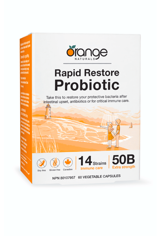 Orange Naturals Rapid Restore Probiotic 50B - JoyVIVA -  