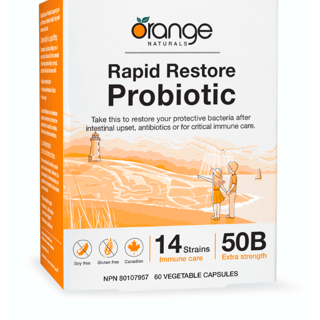 Orange Naturals Rapid Restore Probiotic 50B - JoyVIVA -  