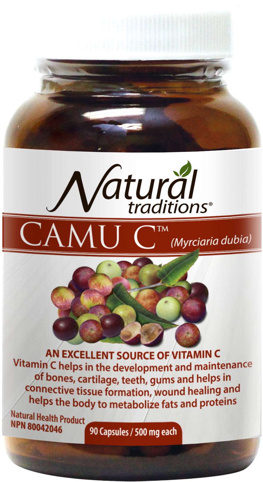 Organic Traditions Camu Camu Berry Capsules - JoyVIVA -  