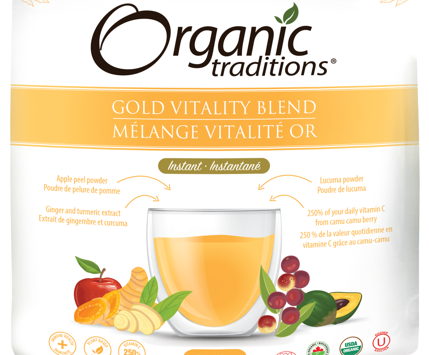 Organic Traditions Gold Vitality Blend - JoyVIVA -  