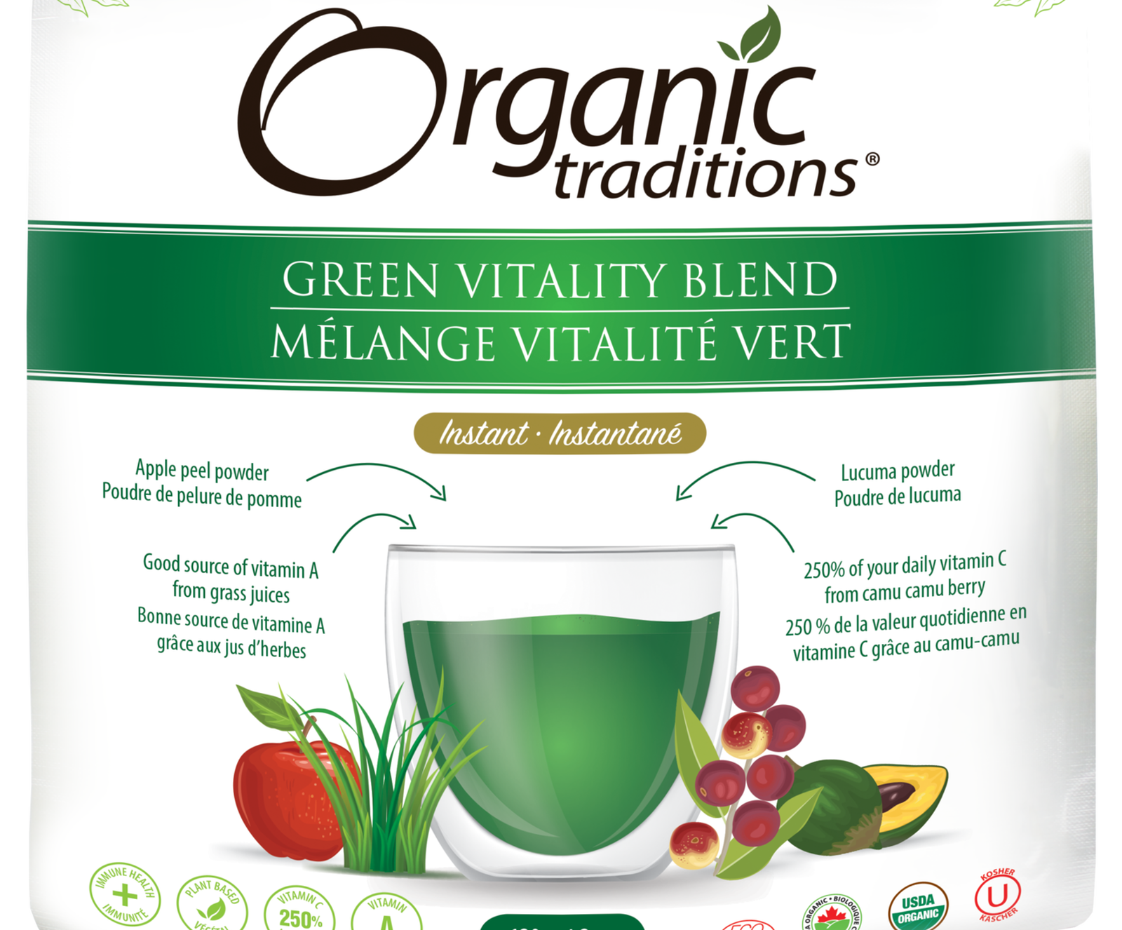 Organic Traditions Green Vitality Blend - JoyVIVA -  