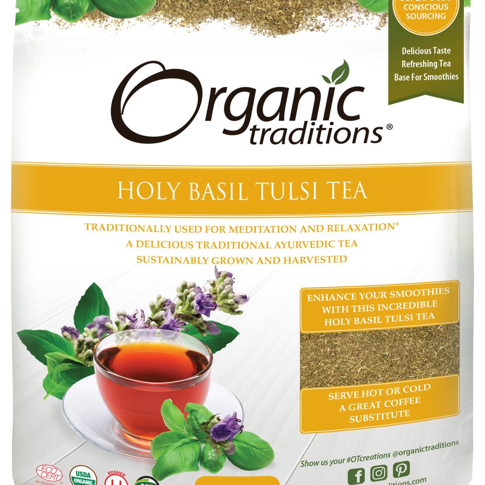 Organic Traditions Holy Basil Tulsi Tea - JoyVIVA -  