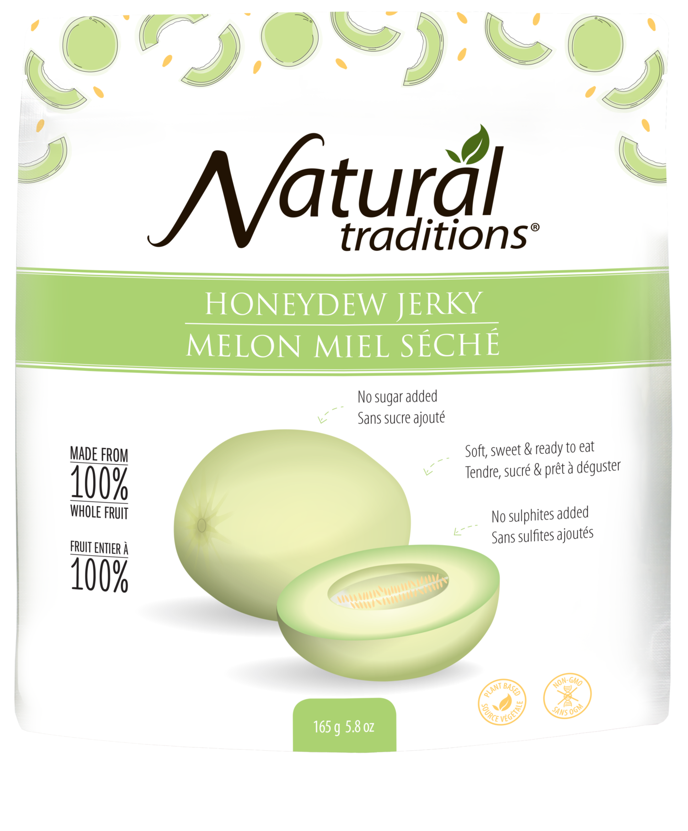 Organic Traditions Honeydew Jerky - JoyVIVA -  