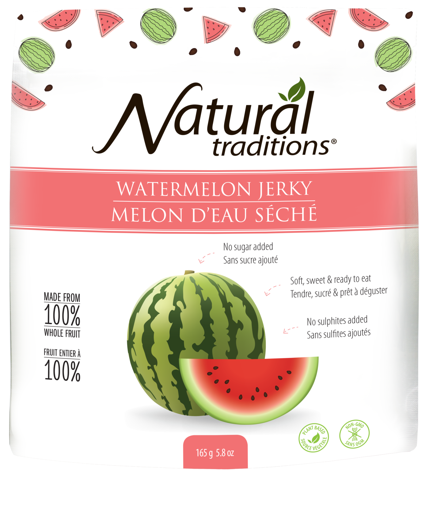 Organic Traditions Watermelon Jerky - JoyVIVA -  