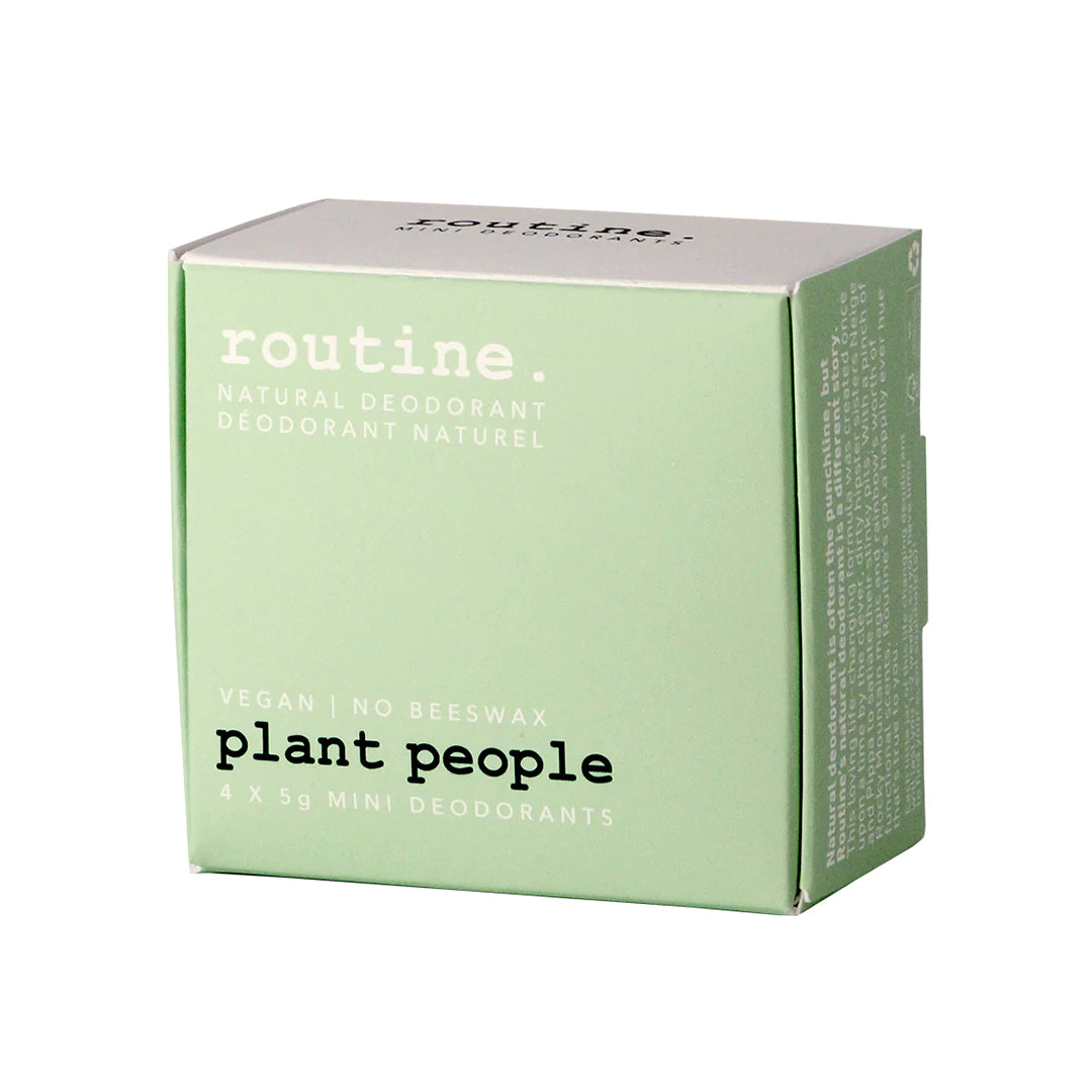 Routine Plant People Mini Deodorants Kit