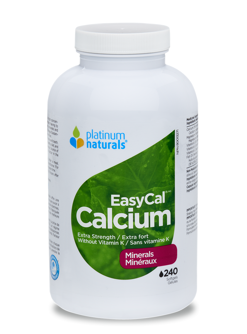 Platinum Naturals EasyCal Calcium - JoyVIVA -  