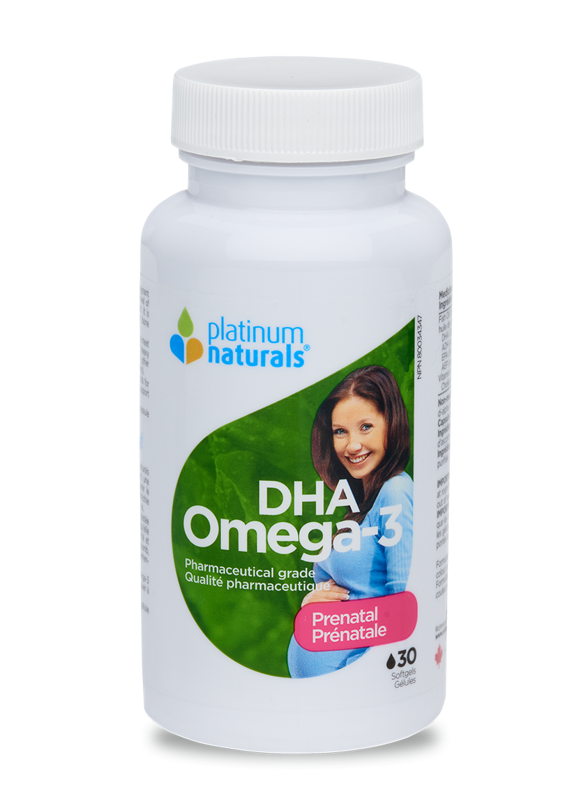 Platinum Naturals Prenatal Omega-3 DHA - JoyVIVA -  