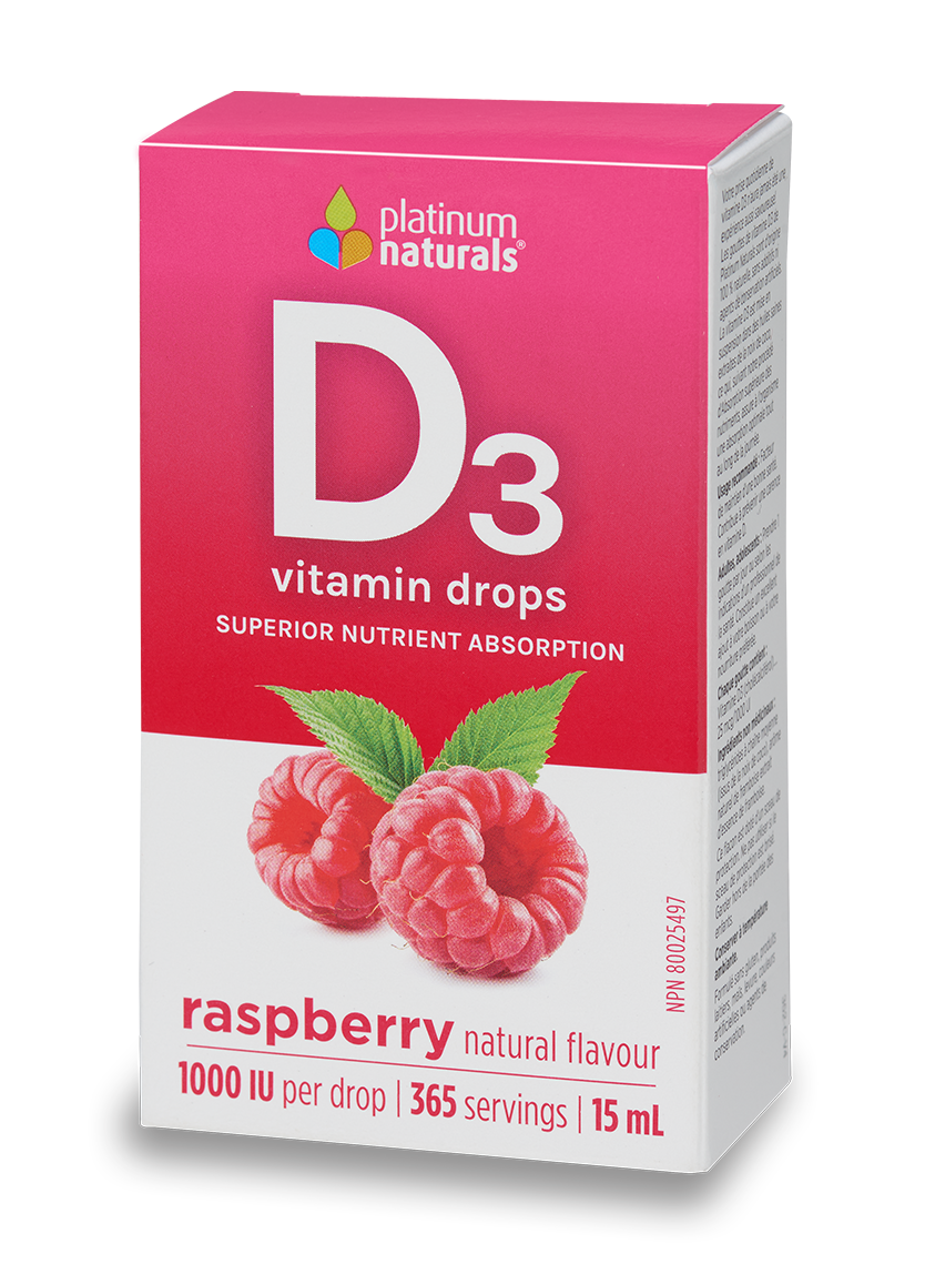 Platinum Naturals Vitamin D3 Drops - JoyVIVA -  