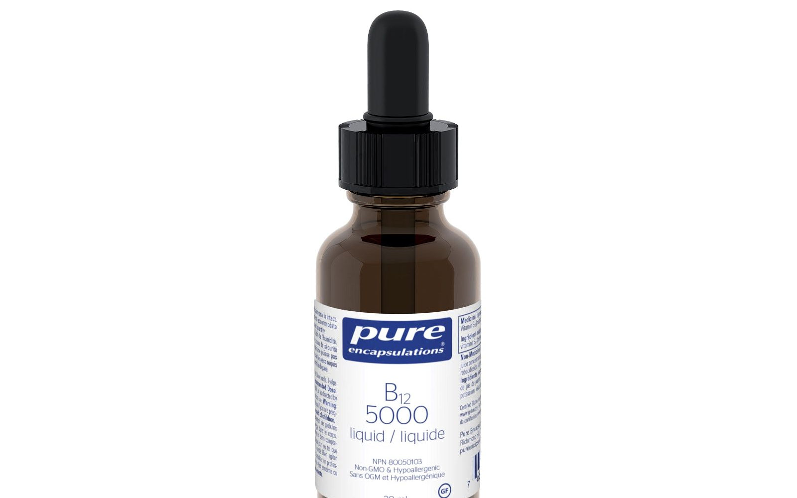 Pure Encapsulations B12 5 000 liquid - JoyVIVA -  