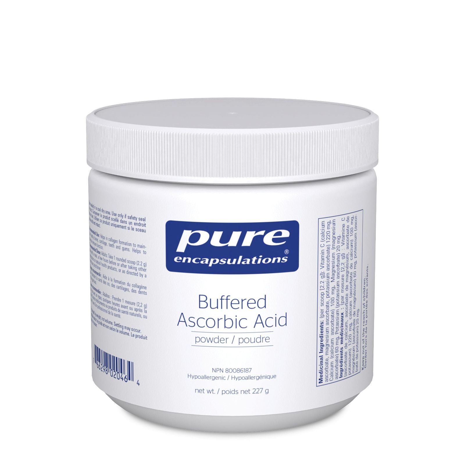 Pure Encapsulations Buffered Ascorbic Acid - JoyVIVA -  