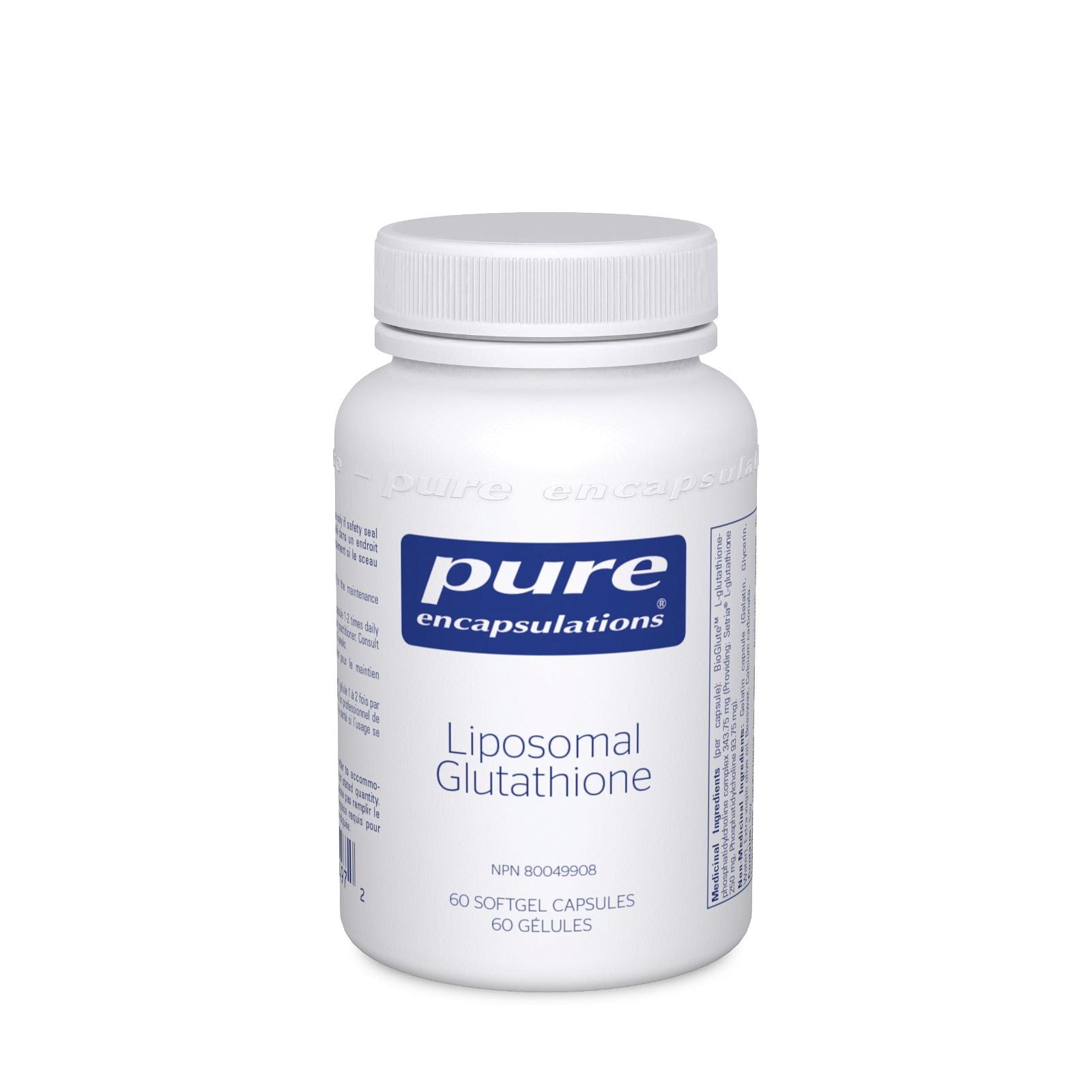 Pure Encapsulations Liposomal Glutathione - JoyVIVA -  