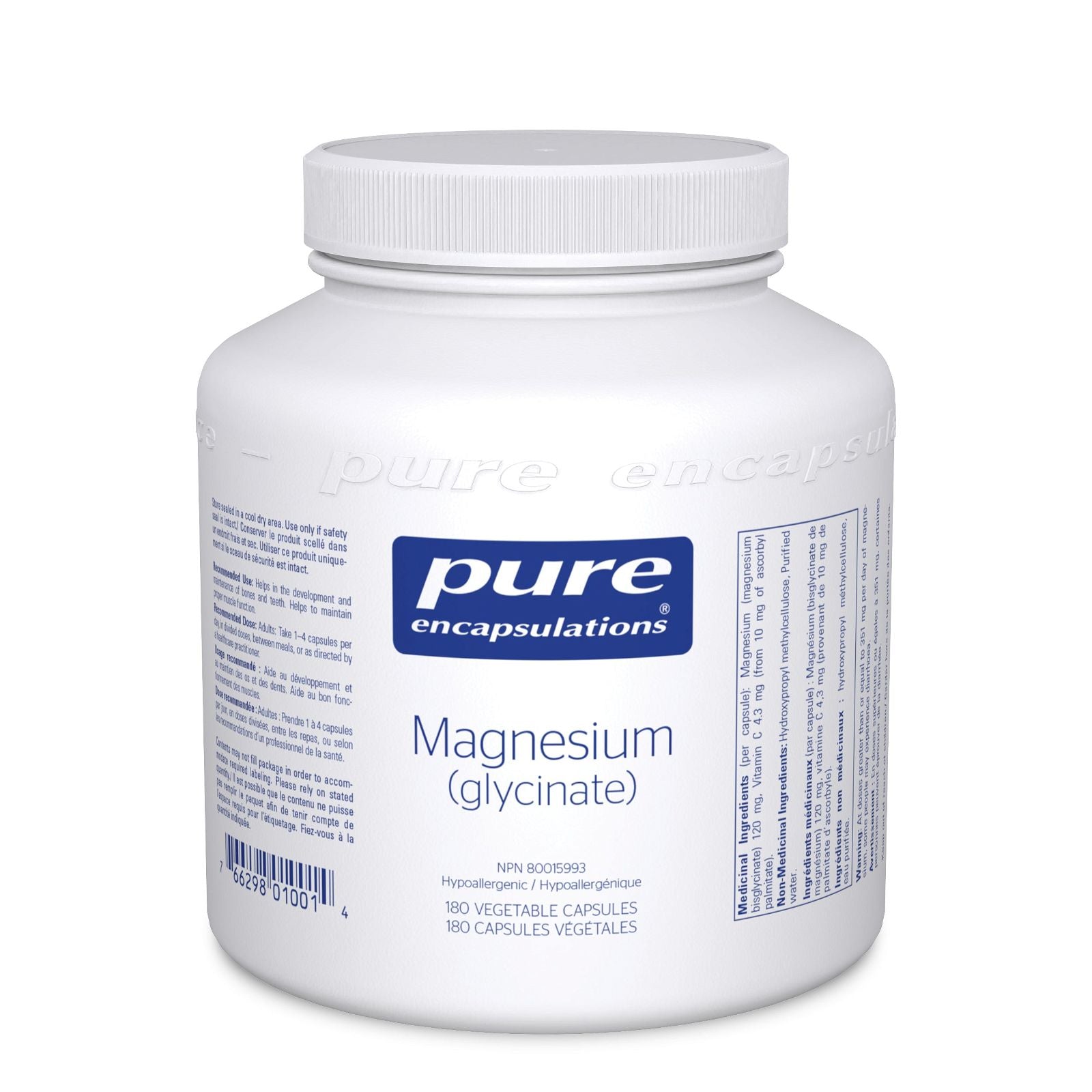 Pure Encapsulations Magnesium (glycinate) - JoyVIVA -  