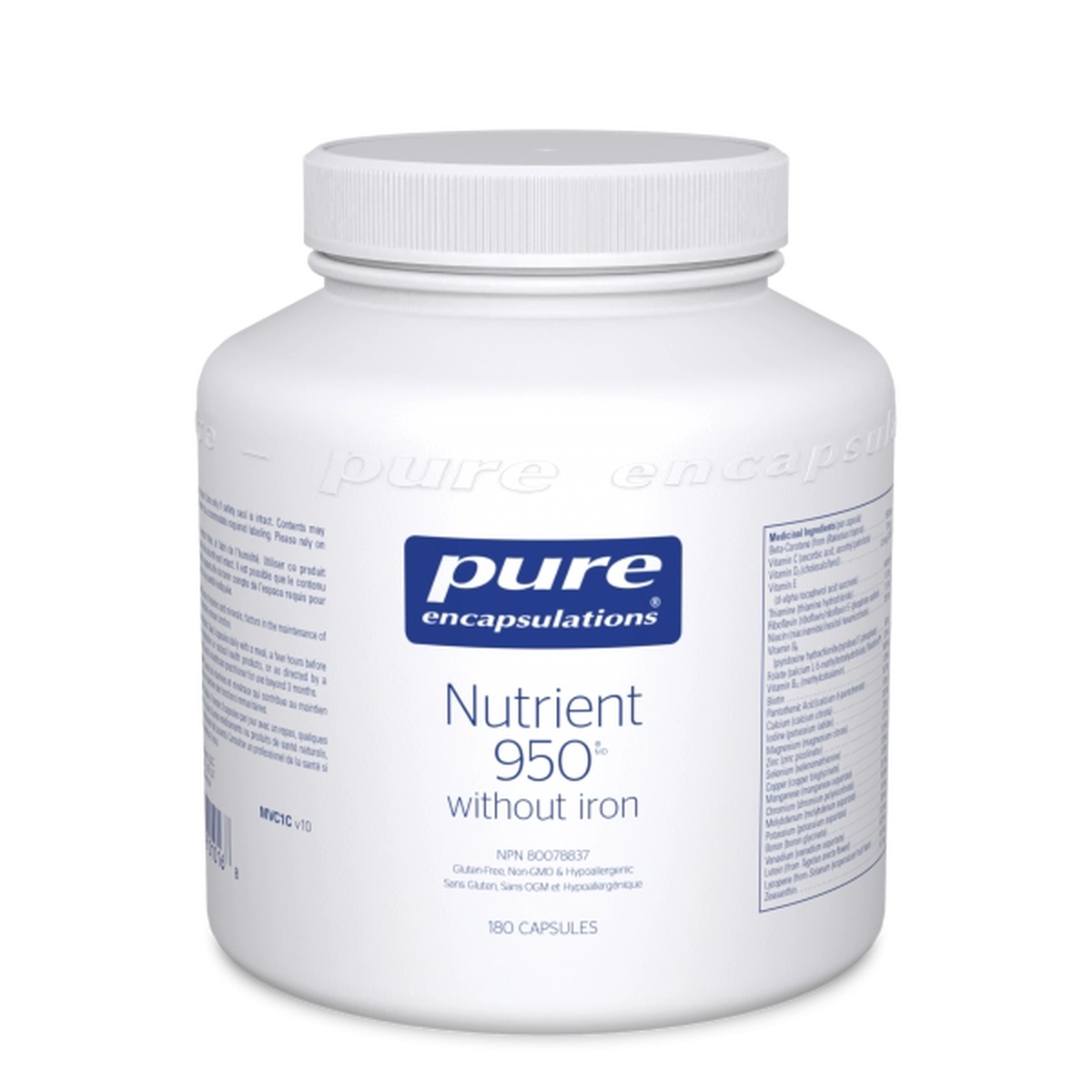 Pure Encapsulations Nutrient 950 without Iron - JoyVIVA -  