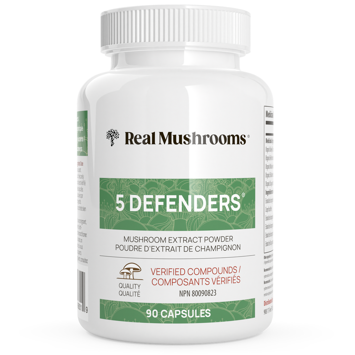 Real Mushrooms 5 Defenders Organic Mushroom Blend - JoyVIVA -  