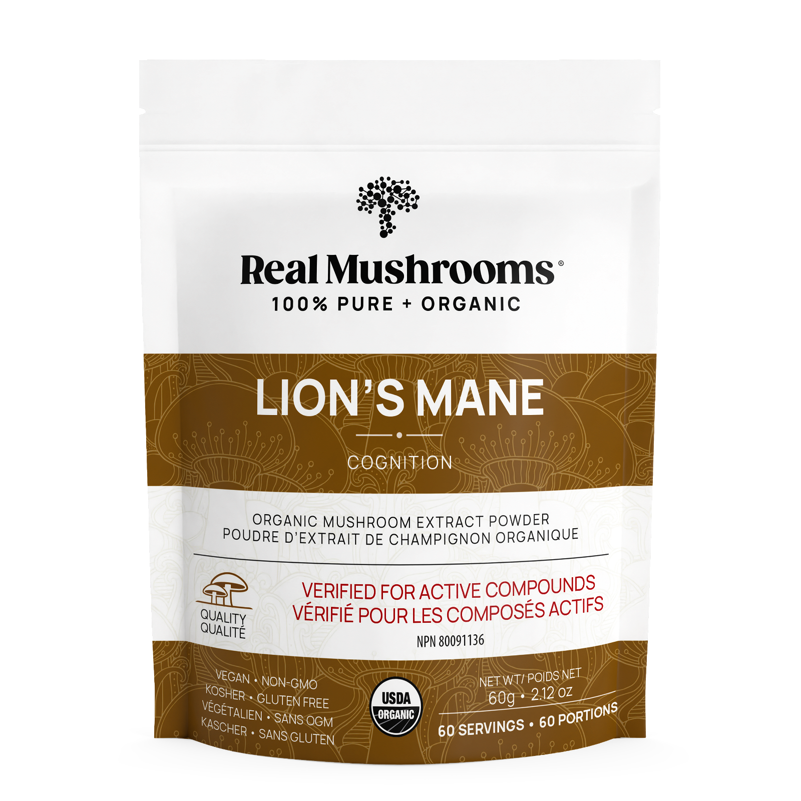 Real Mushrooms Lions Mane Extract - JoyVIVA -  