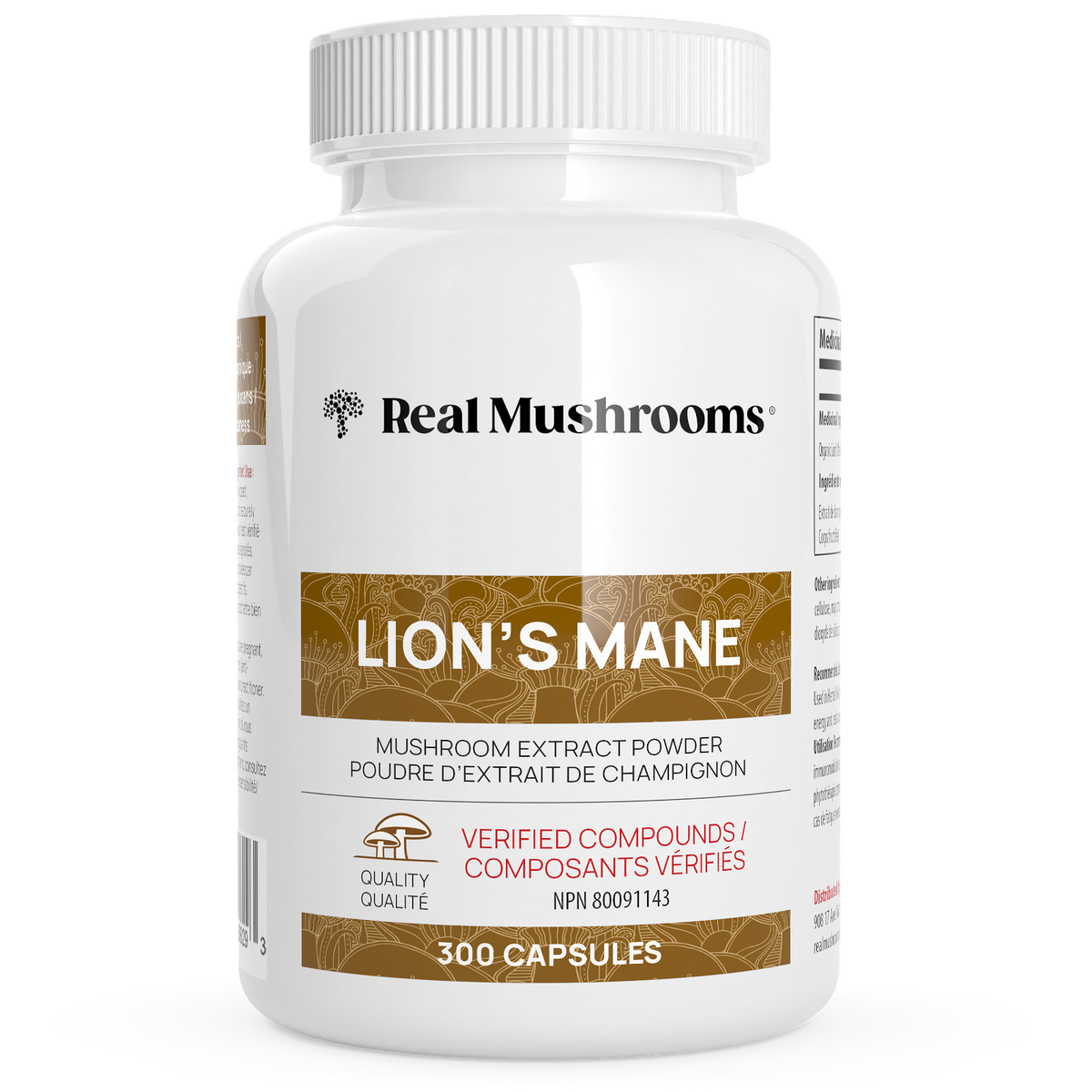 Real Mushrooms Lions Mane Extract - JoyVIVA -  
