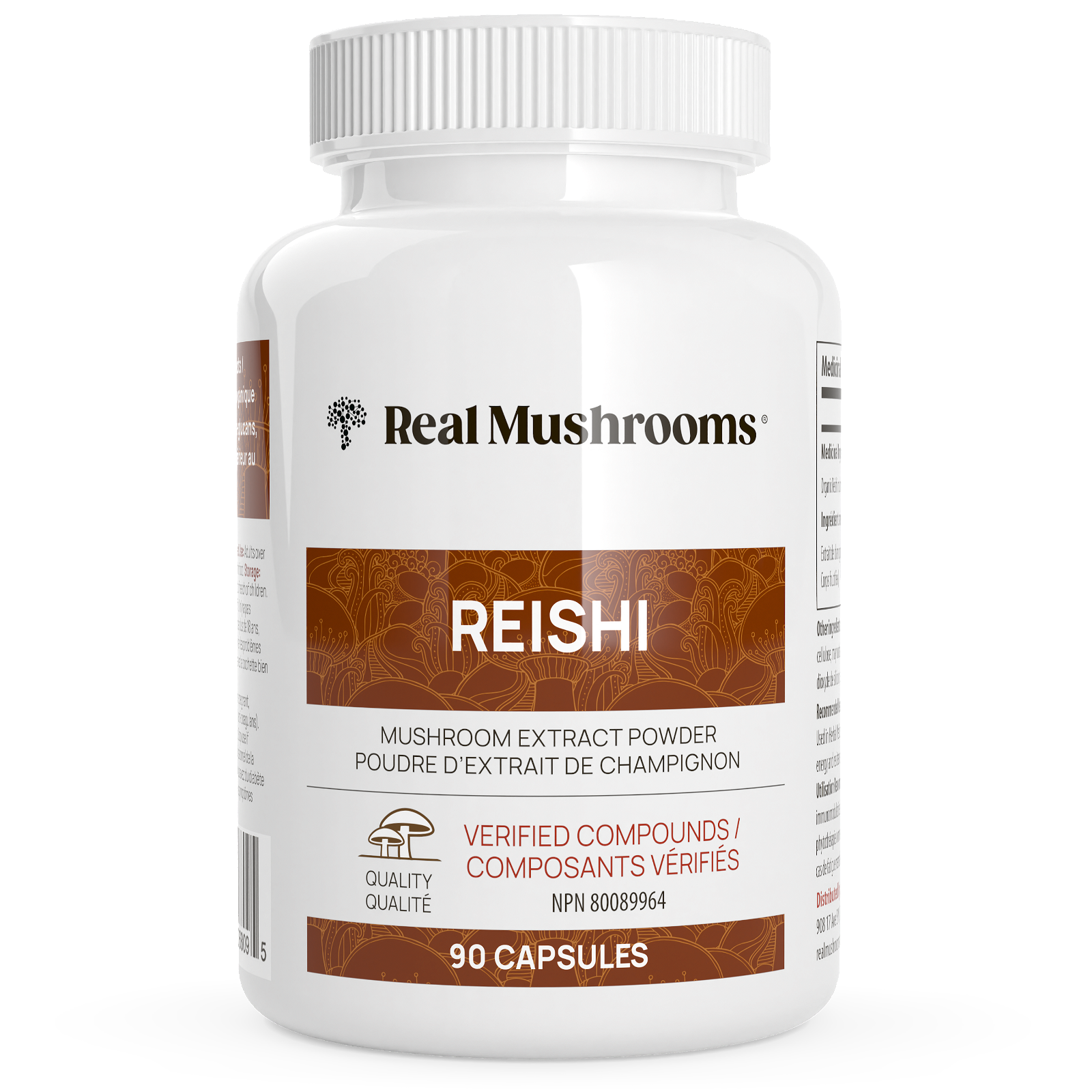 Real Mushrooms Organic Reishi Mushroom - JoyVIVA -  