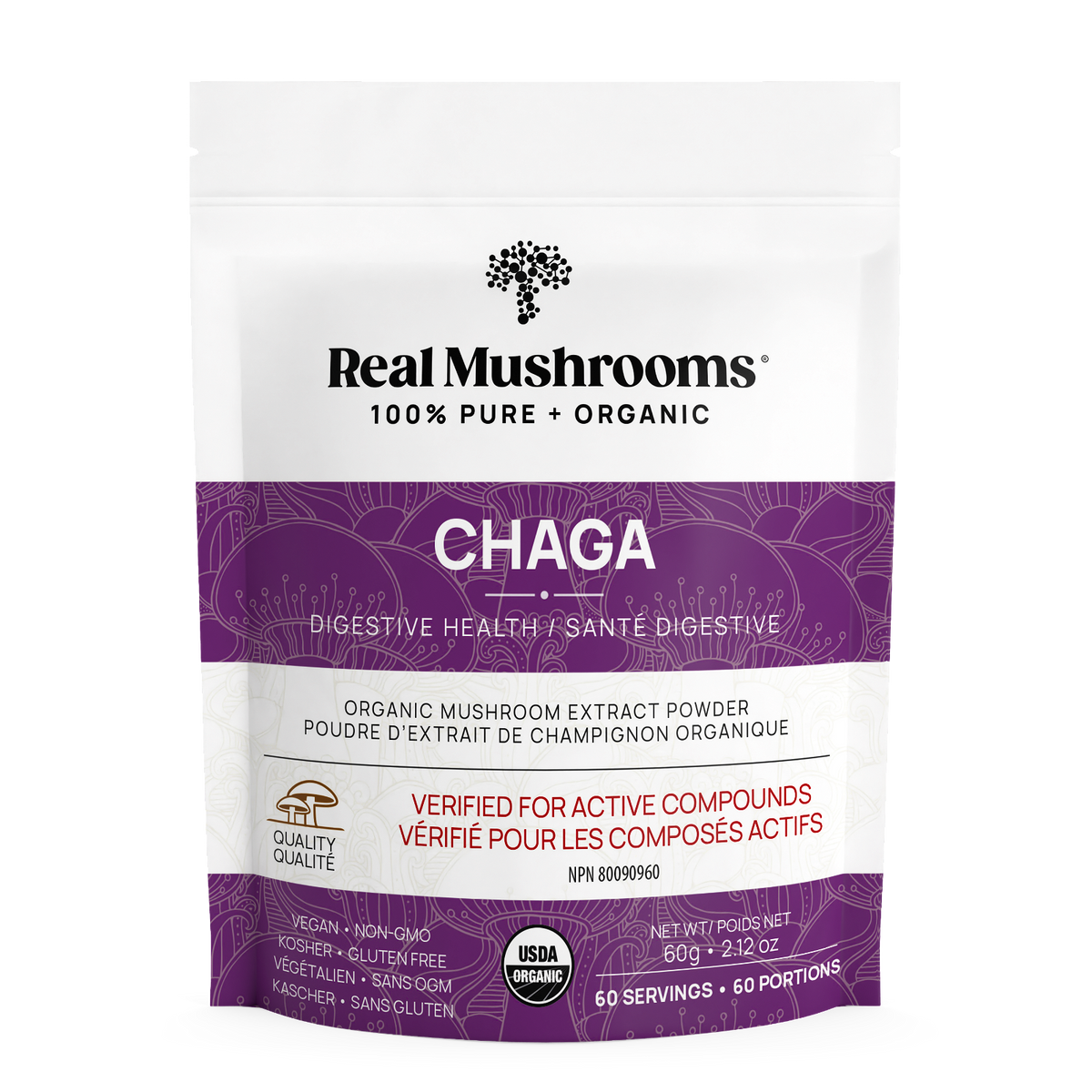 Real Mushrooms Organic Siberian Chaga Extract - JoyVIVA -  