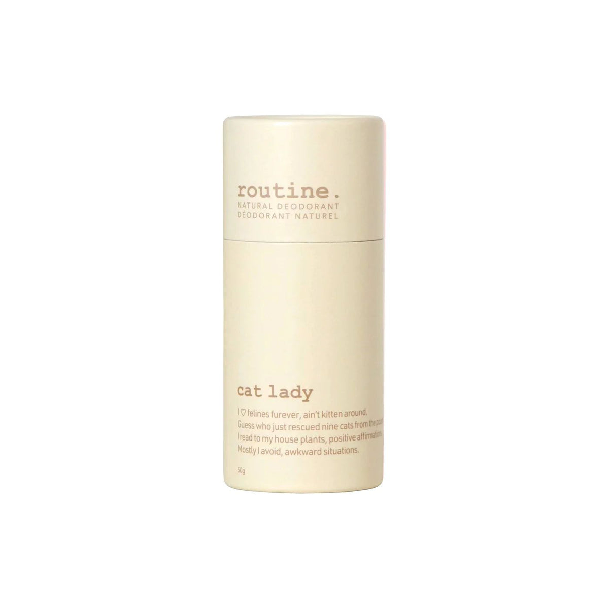 Routine Cat Lady Natural Deodorant - JoyVIVA -  