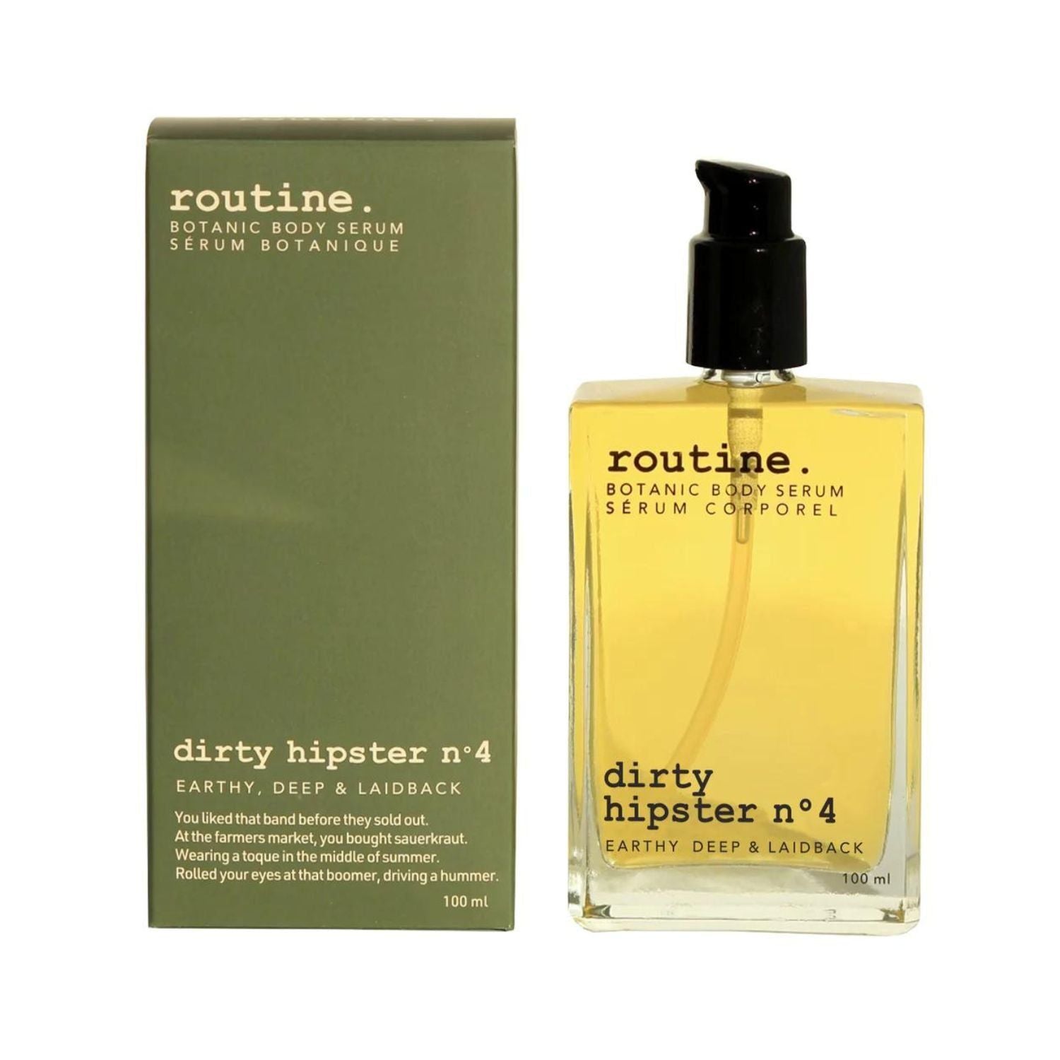 Routine Dirty Hipster Botanic Body Serum - JoyVIVA -  
