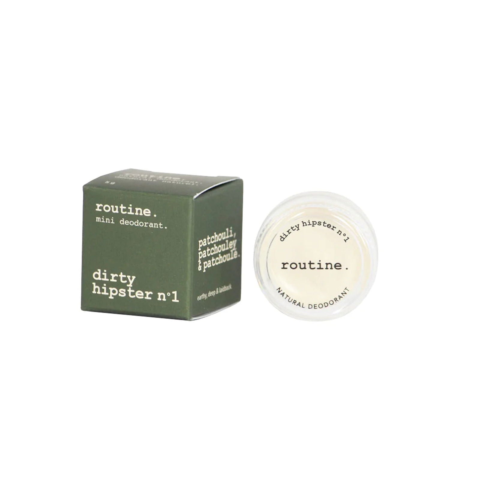 Routine Dirty Hipster Natural Deodorant - JoyVIVA -  