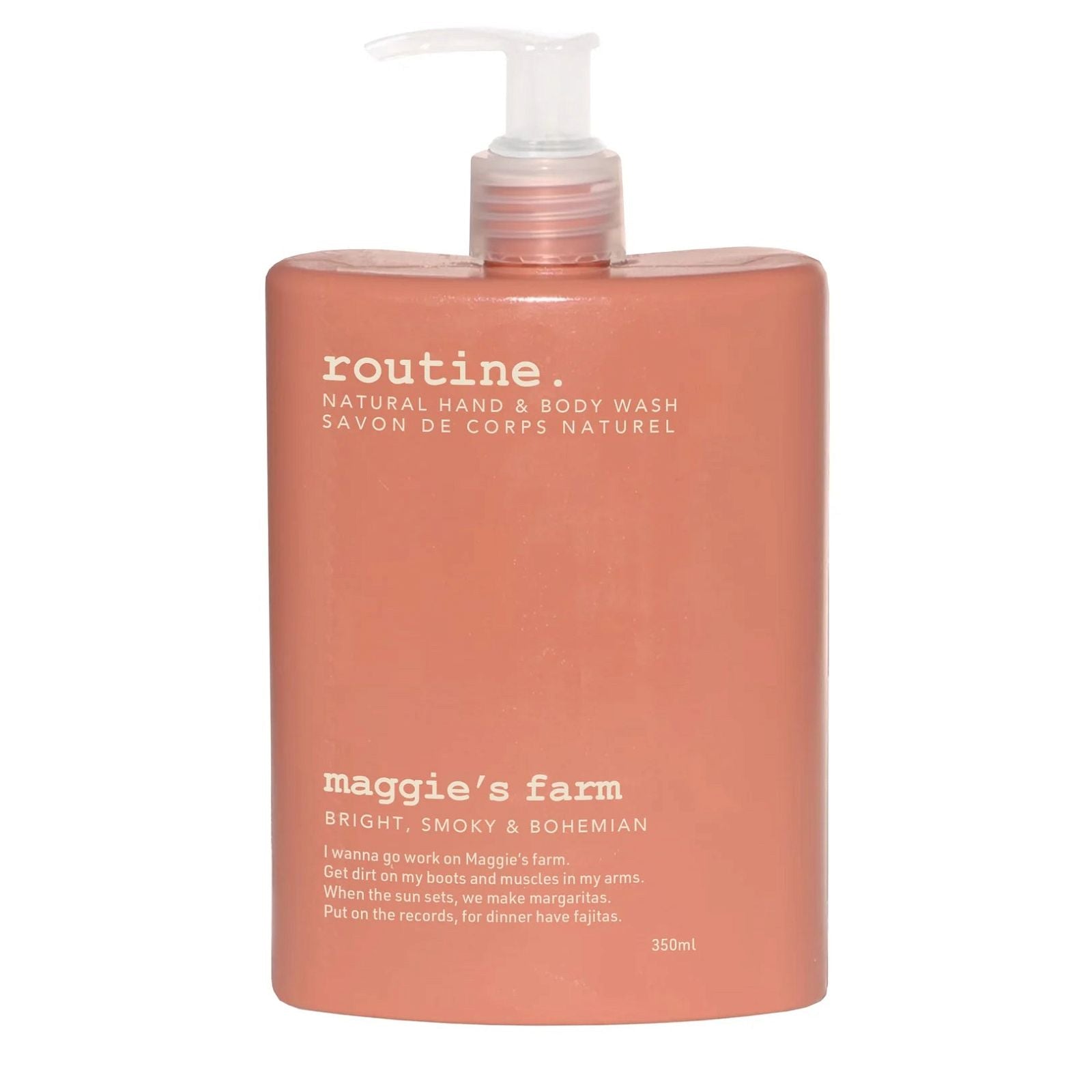 Routine Maggie's Farm Natural Hand & Body Wash - JoyVIVA -  