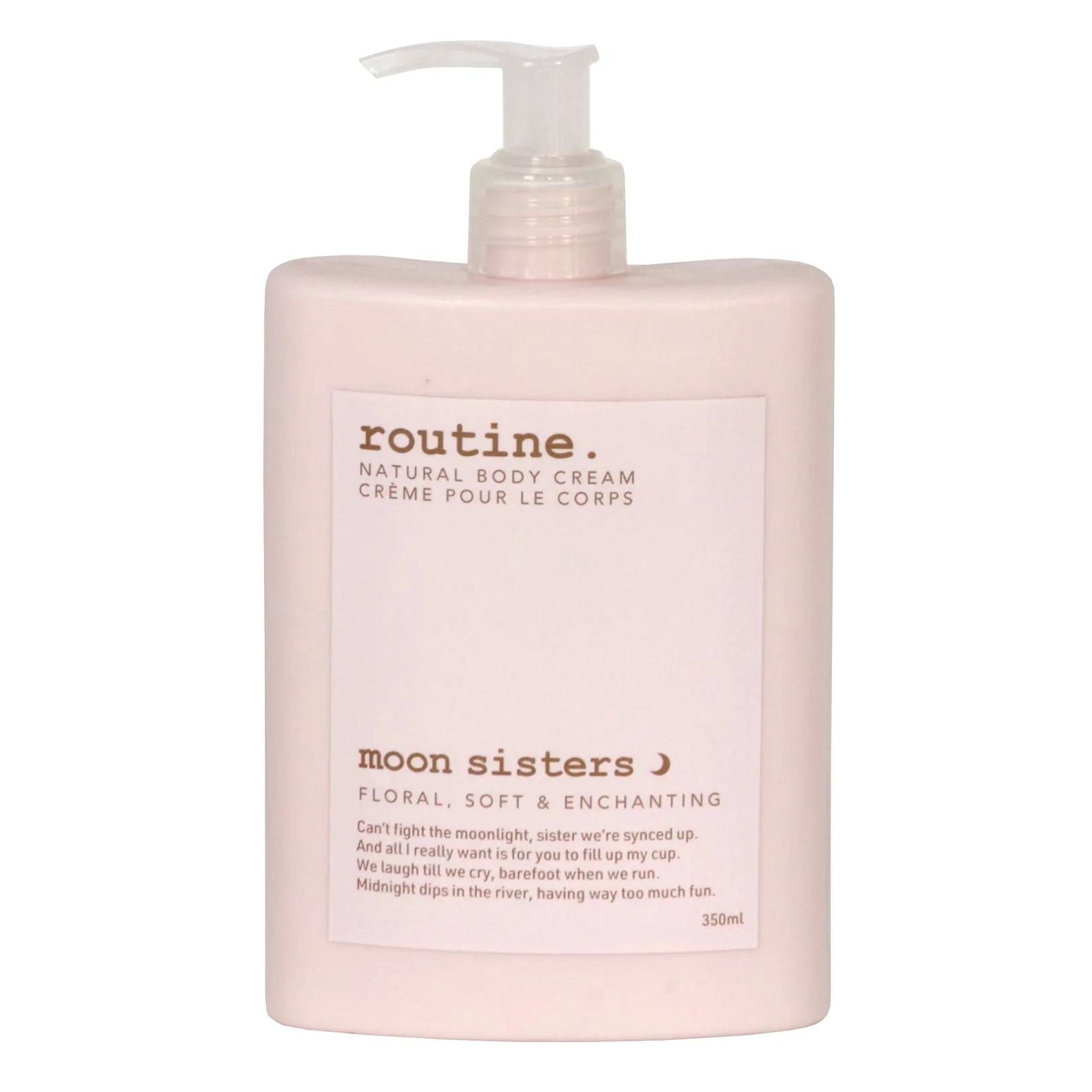Routine Moon Sisters Natural Body Cream - JoyVIVA -  