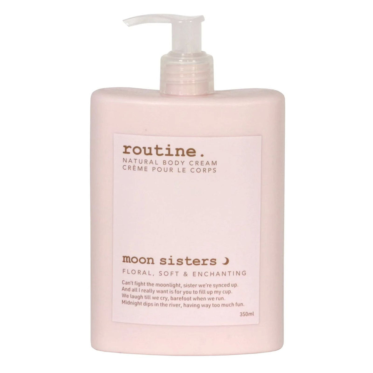 Routine Moon Sisters Natural Body Cream - JoyVIVA -  