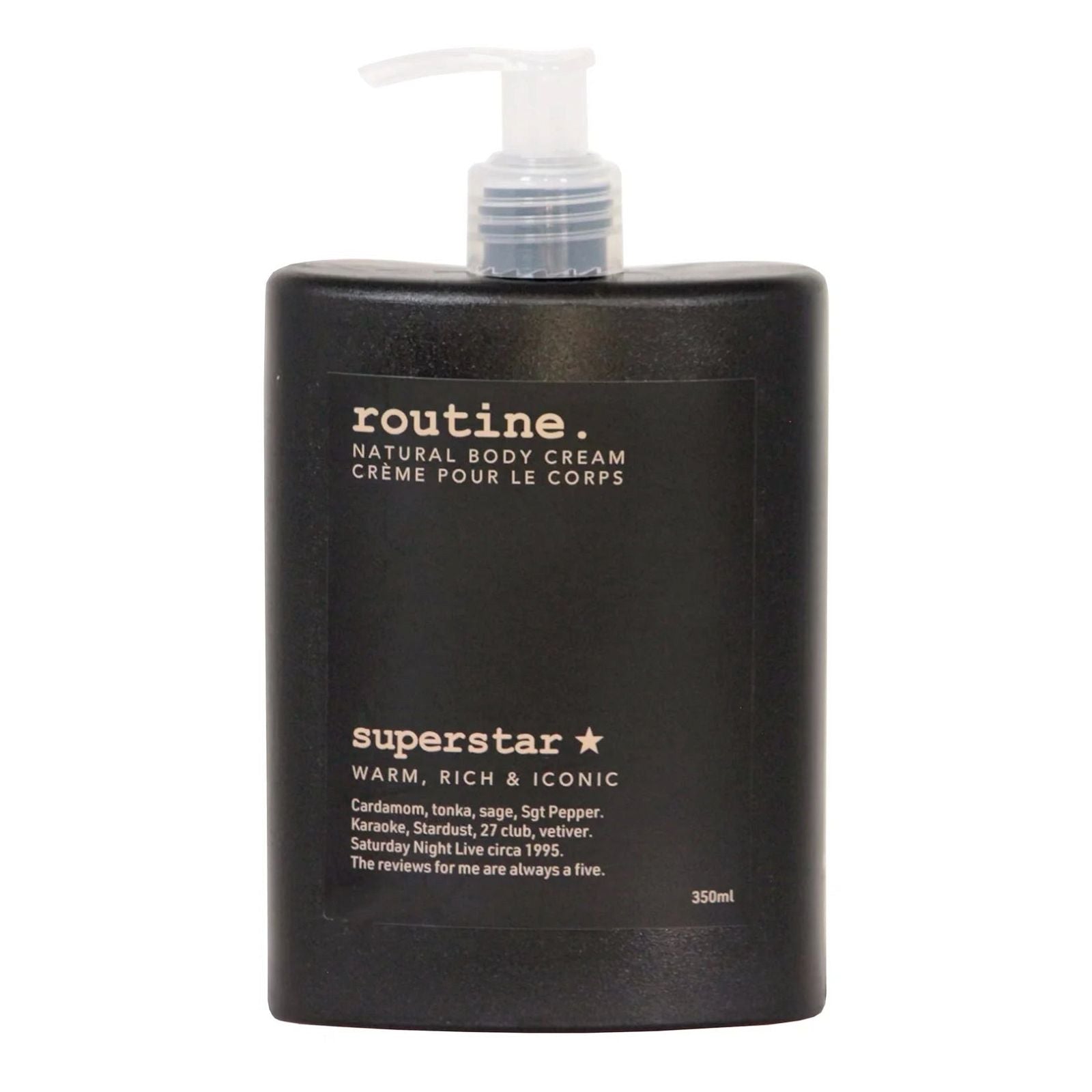 Routine Superstar Natural Body Cream - JoyVIVA -  