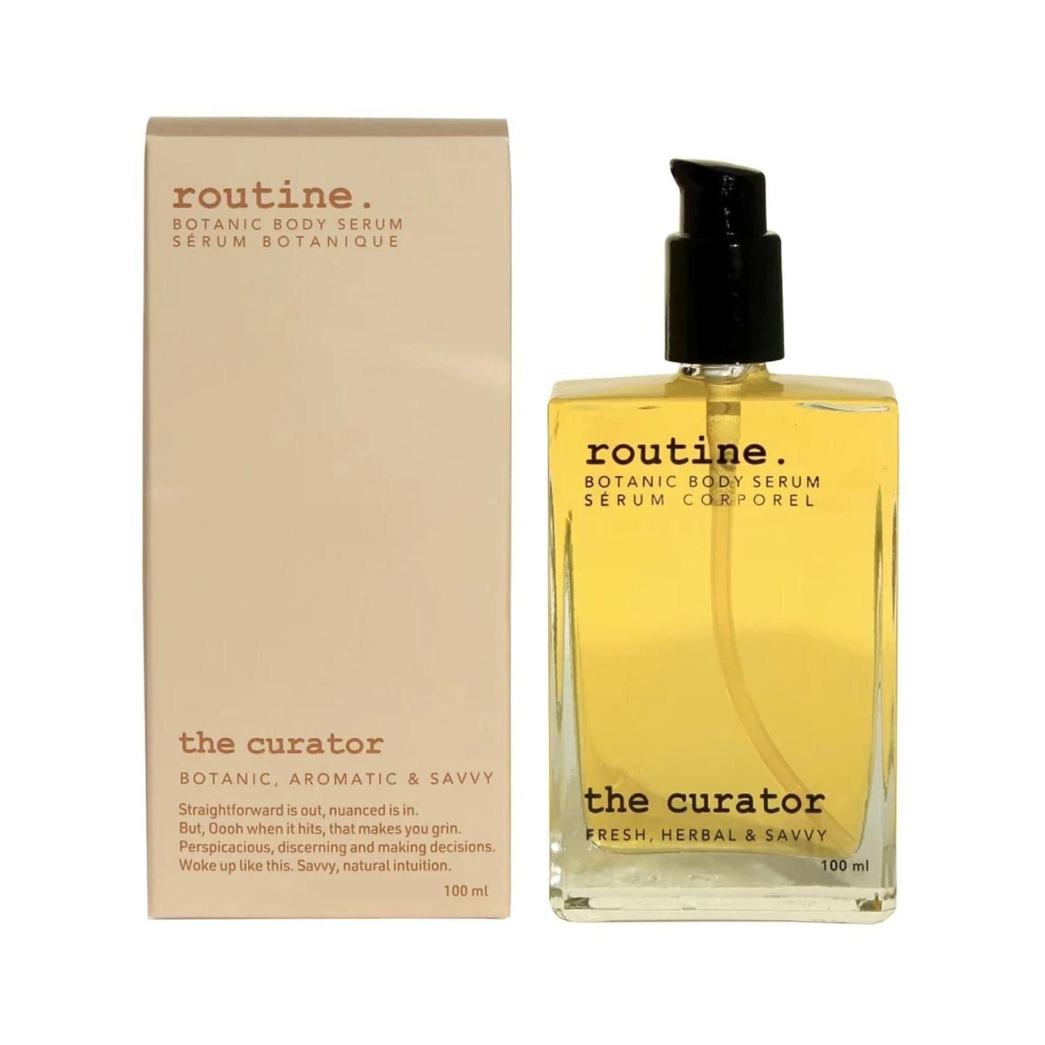 Routine The Curator Botanic Body Serum - JoyVIVA -  