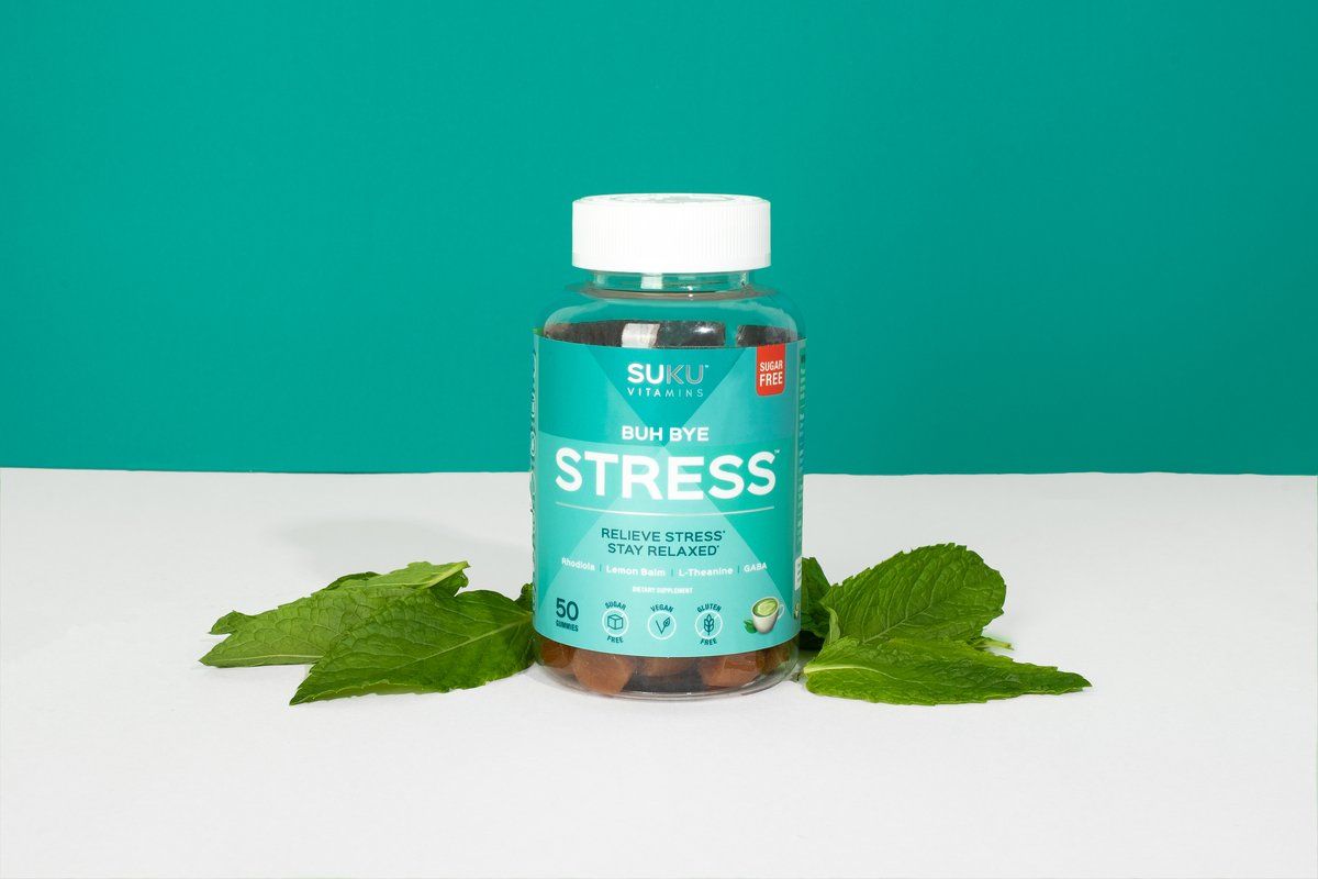 SUKU Vitamins Buh Bye Stress - JoyVIVA -  