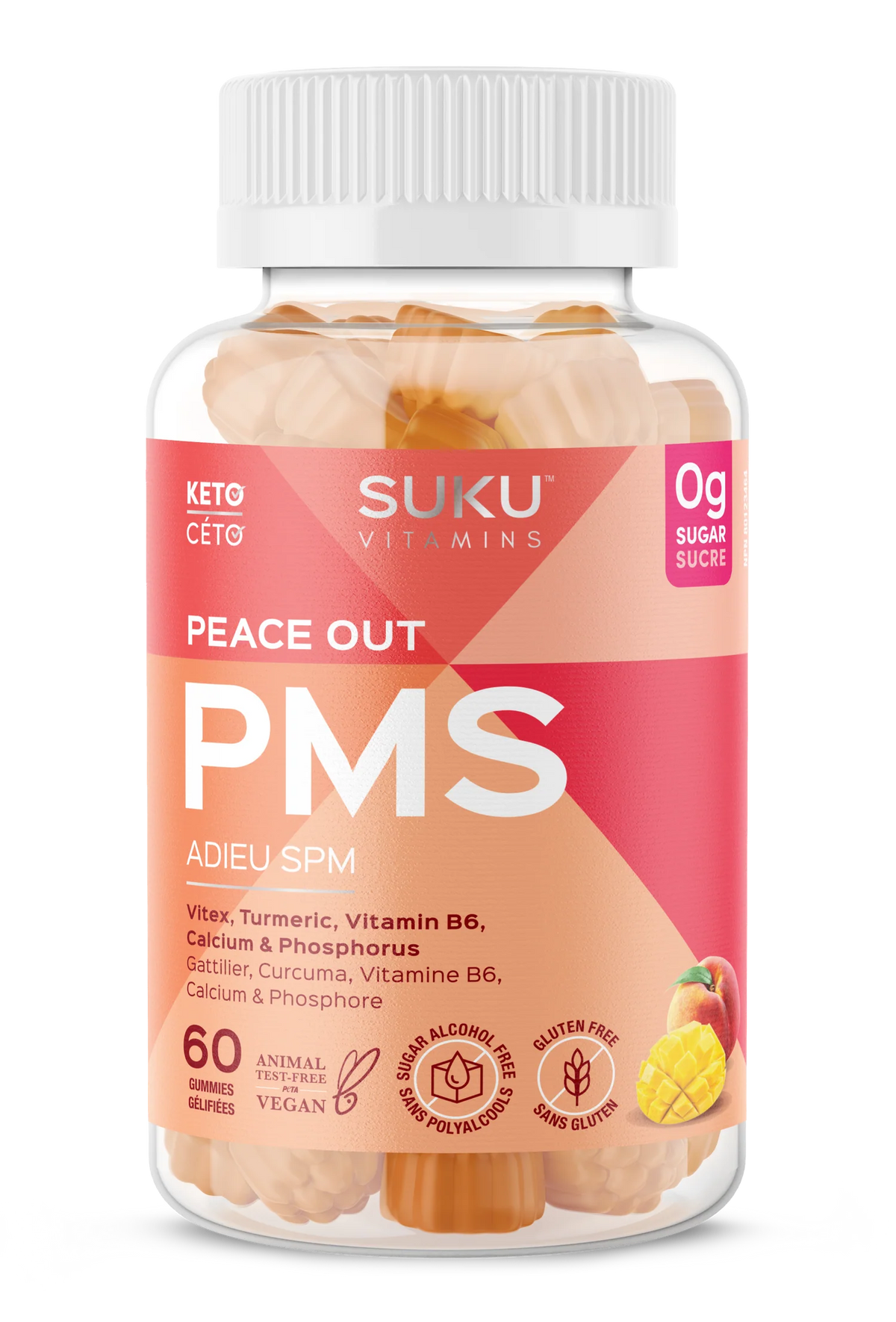 SUKU Vitamins Peace Out PMS - JoyVIVA -  