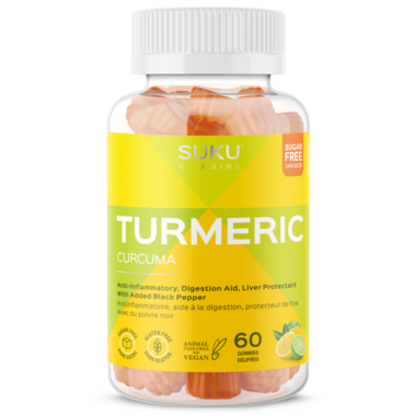 SUKU Vitamins Turmeric Gummies - JoyVIVA -  