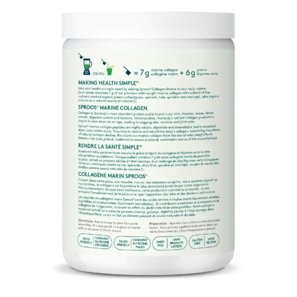 Sproos Collagen Greens - JoyVIVA -  