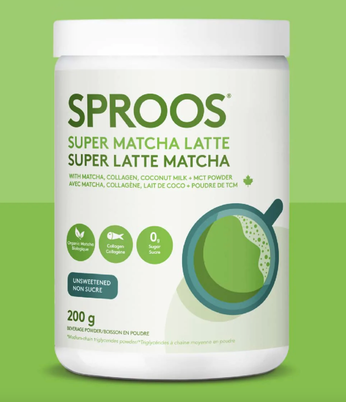 Sproos Super Matcha Latte - JoyVIVA -  