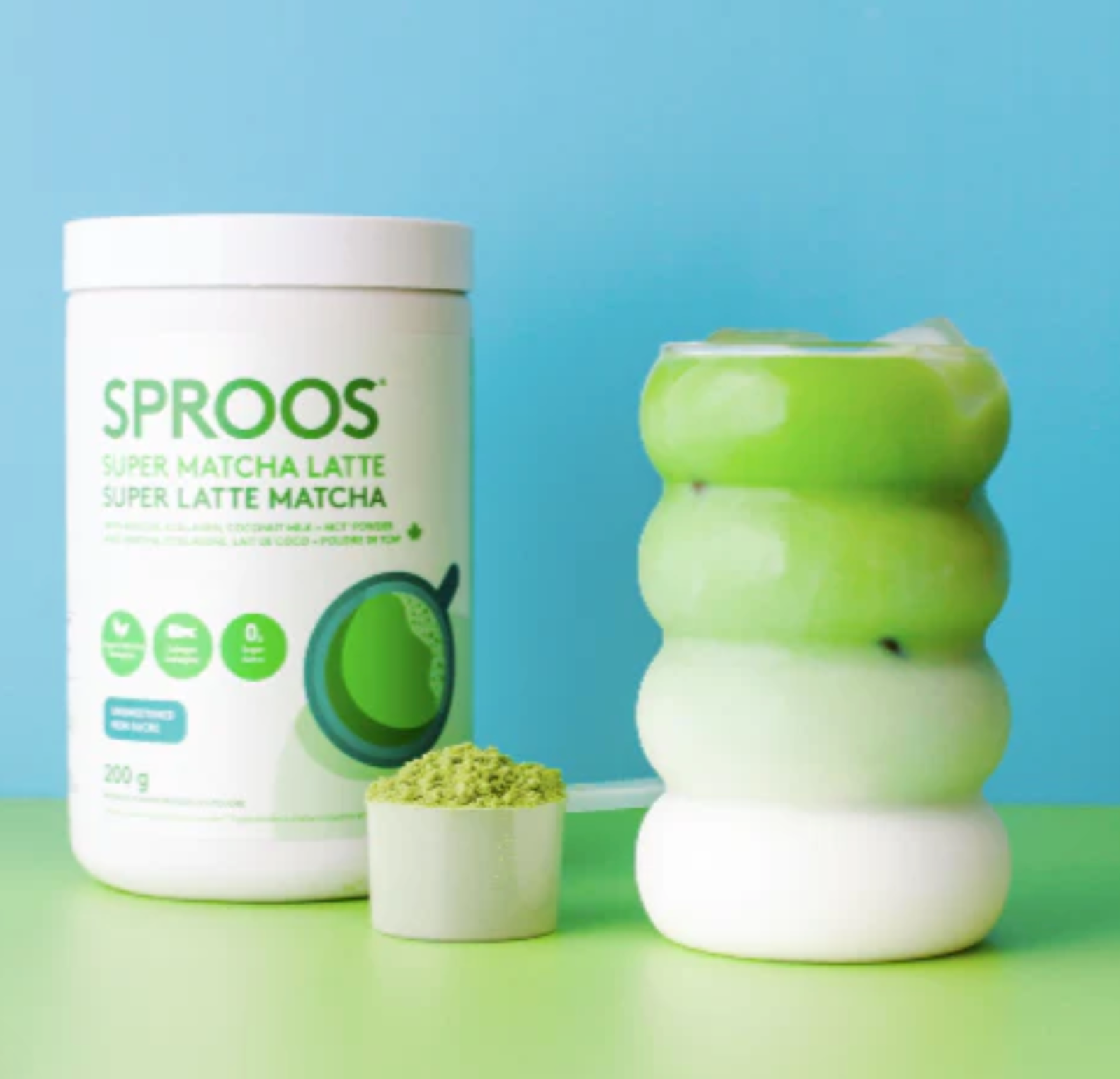 Sproos Super Matcha Latte - JoyVIVA -  