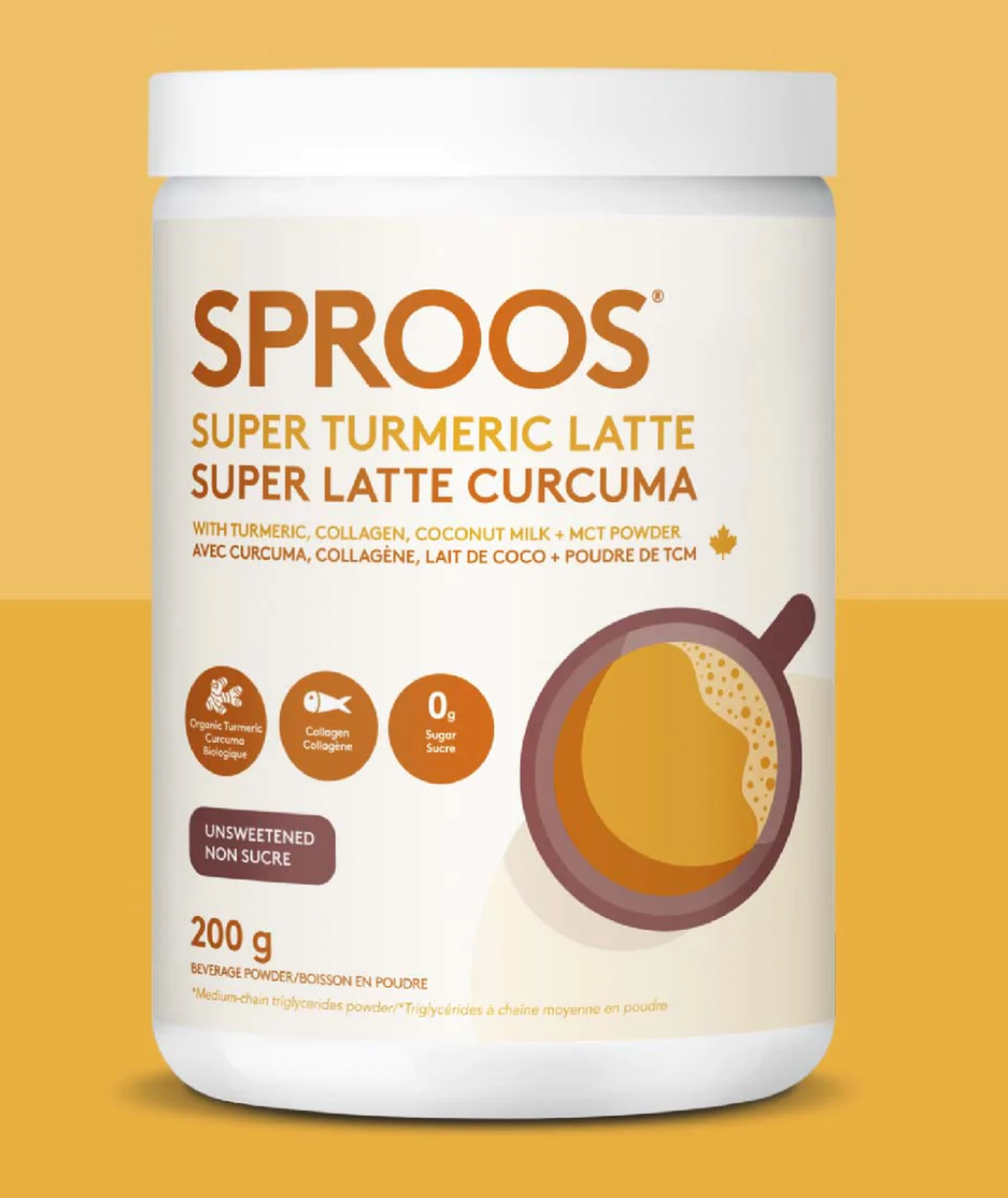 Sproos Super Turmeric Latte - JoyVIVA -  