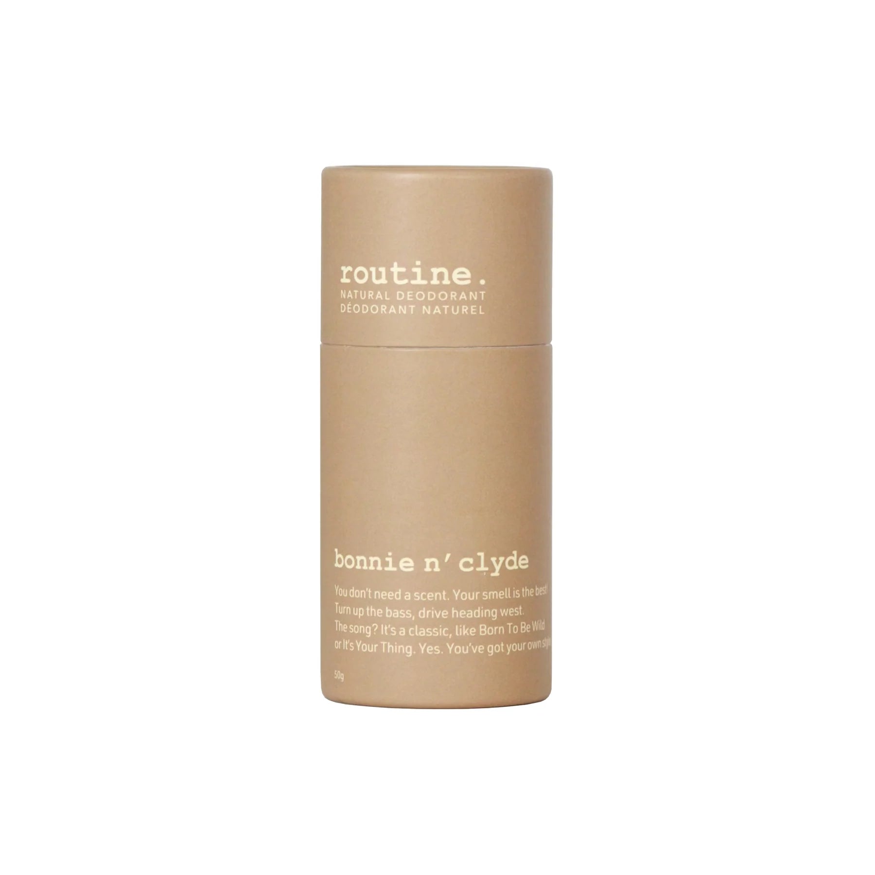 Routine Bonnie N' Clyde Natural Deodorant (Unscented)