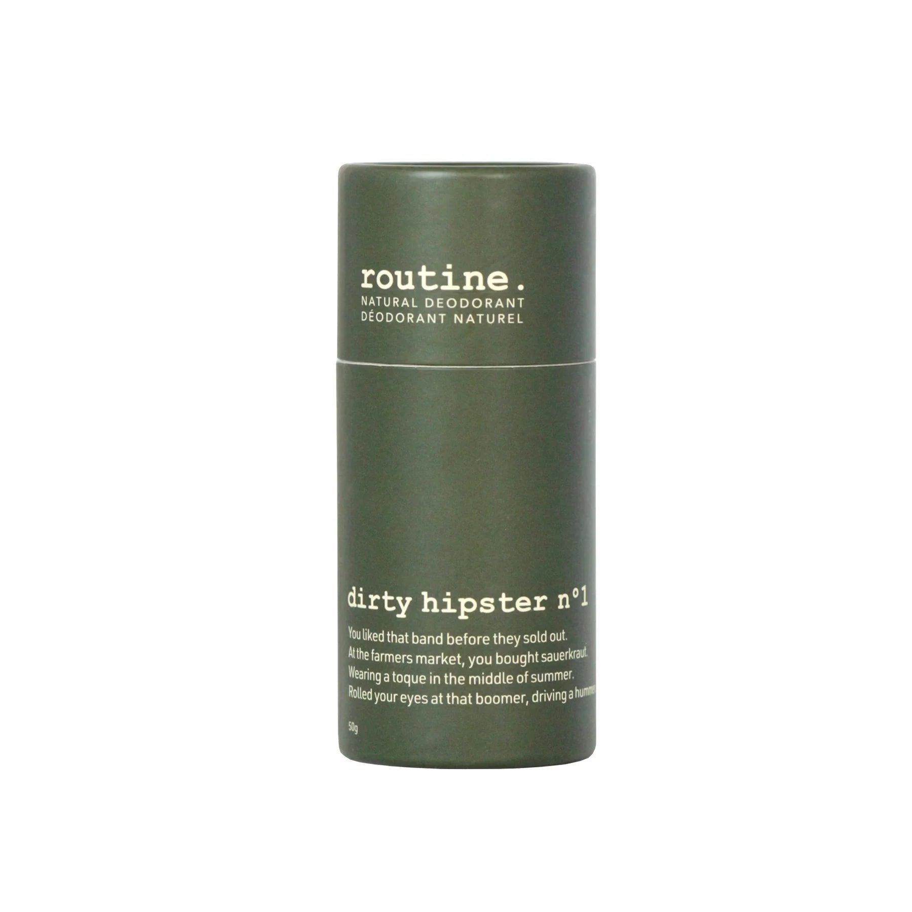 Routine Dirty Hipster Natural Deodorant