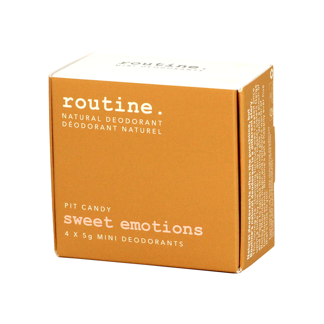 Routine Sweet Emotions Mini Deodorants Kit