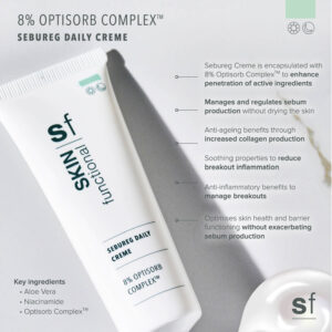 SKIN Functional  SebuReg Daily Crème (8% Optisorb Complex™)