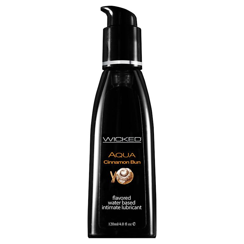 Wicked Sensual Care Cinnamon Bun Flavored Water Based Intimate Lubricant - JoyVIVA -  
