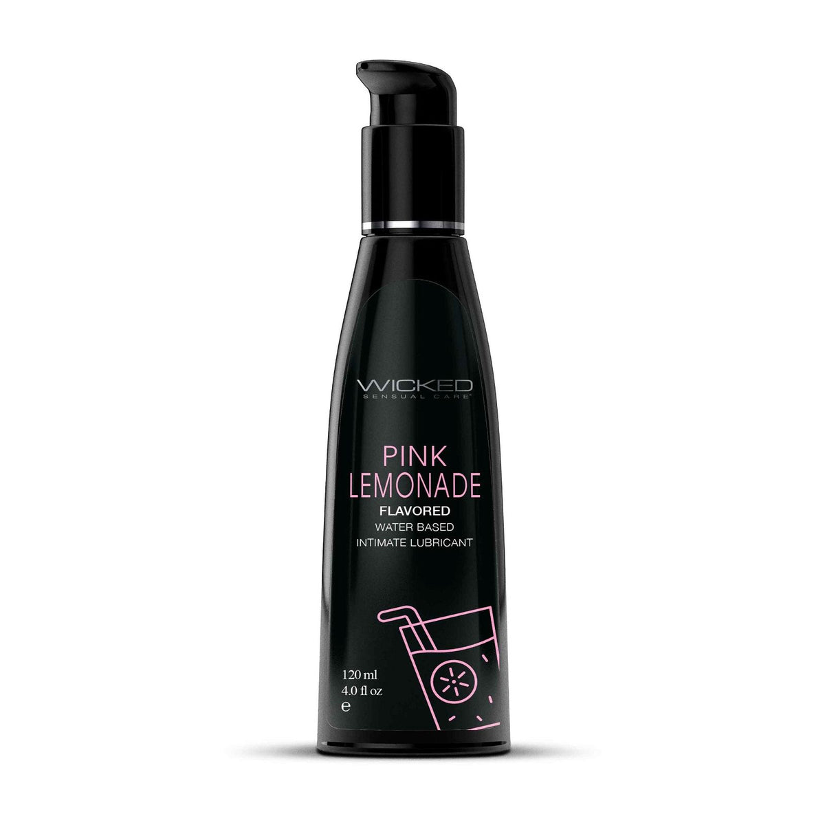 Wicked Sensual Care Pink Lemonade Flavored Water Based Intimate Lubricant - JoyVIVA -  