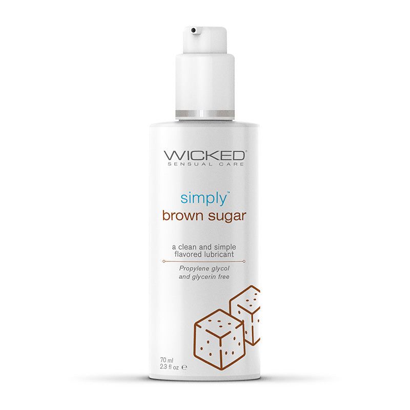 Wicked Sensual Care Simply Brown Sugar Lubricant - JoyVIVA -  
