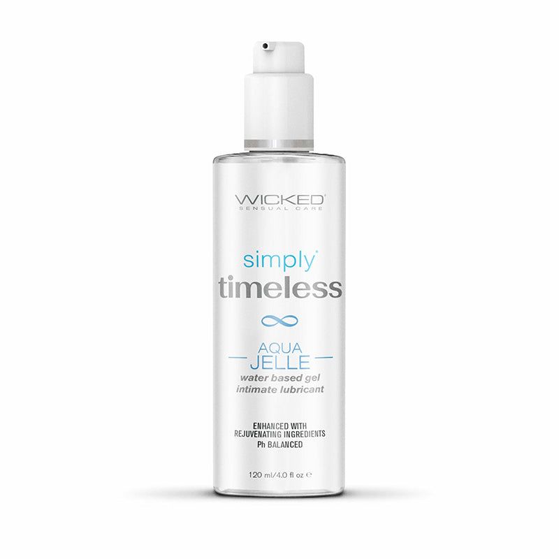 Wicked Sensual Care Simply Timeless Aqua Jelle Lubricant - JoyVIVA -  