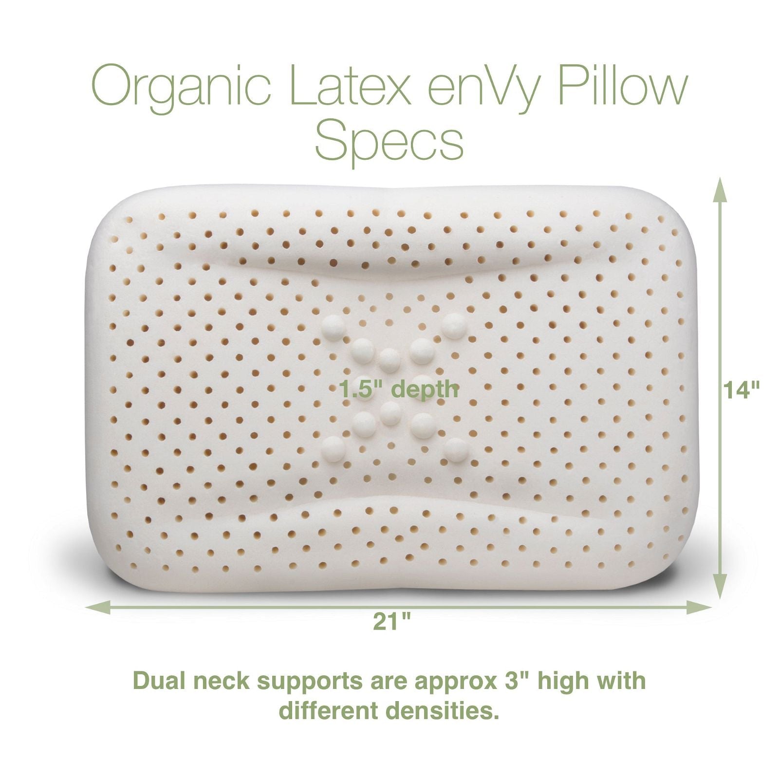 enVy RX TENCEL Covered Organic Latex Anti-Aging Pillow - JoyVIVA -  