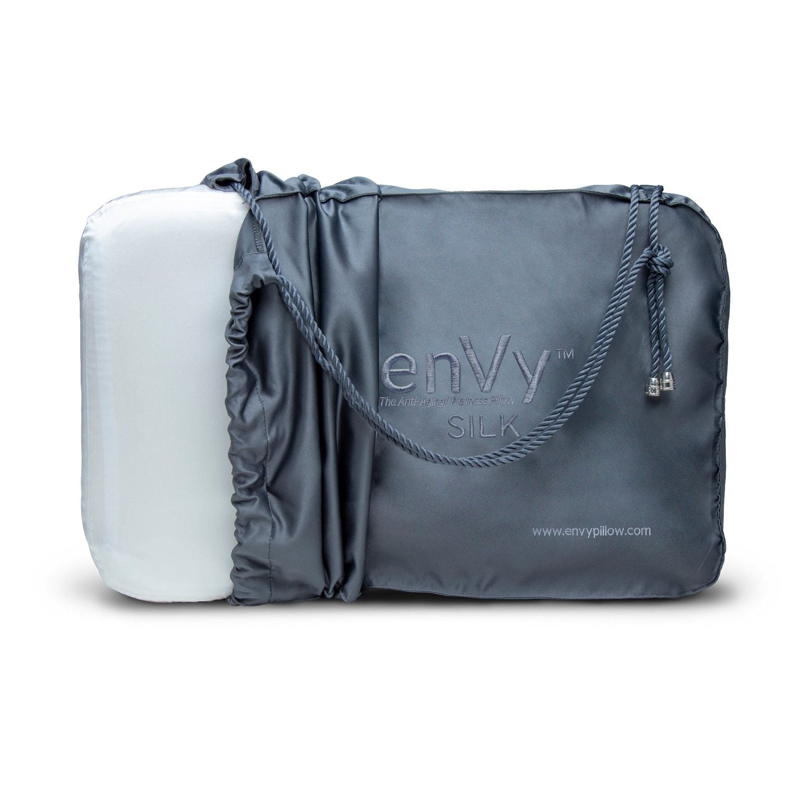enVy SILK Covered Organic Latex Anti-Aging Pillow - JoyVIVA -  