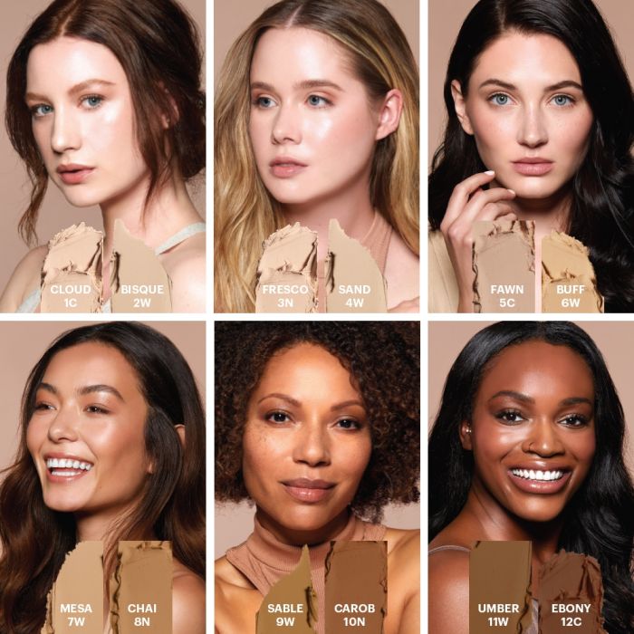 Glo Skin Beauty HD Mineral Foundation Stick Swatches