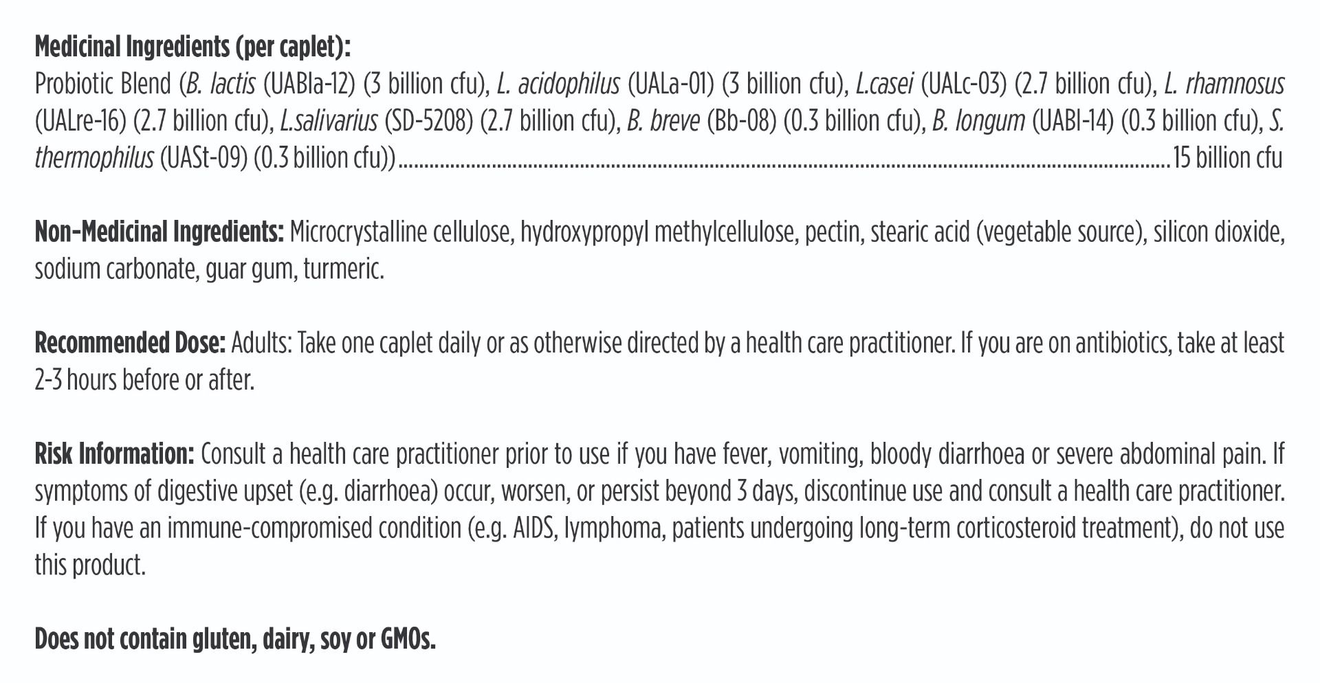 Designs for Health Probiotic Supreme DF