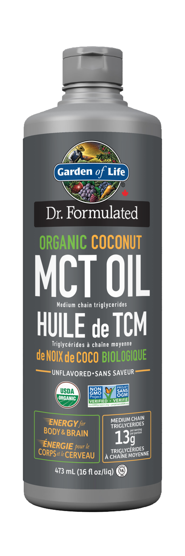 Garden of Life Dr. Formulated Organic MCT Oil